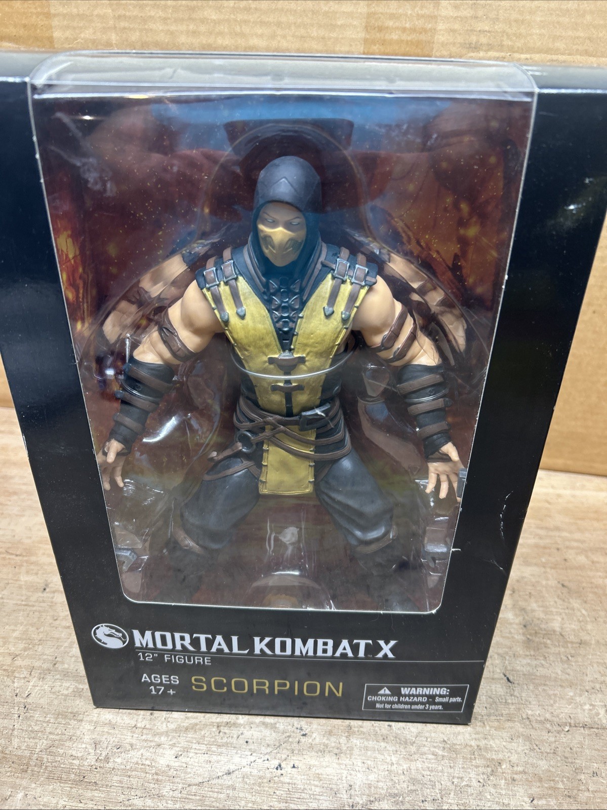 NEW Mortal Kombat X Scorpion 12&Prime; Action Figure Mezco Toys 2015 Collectable