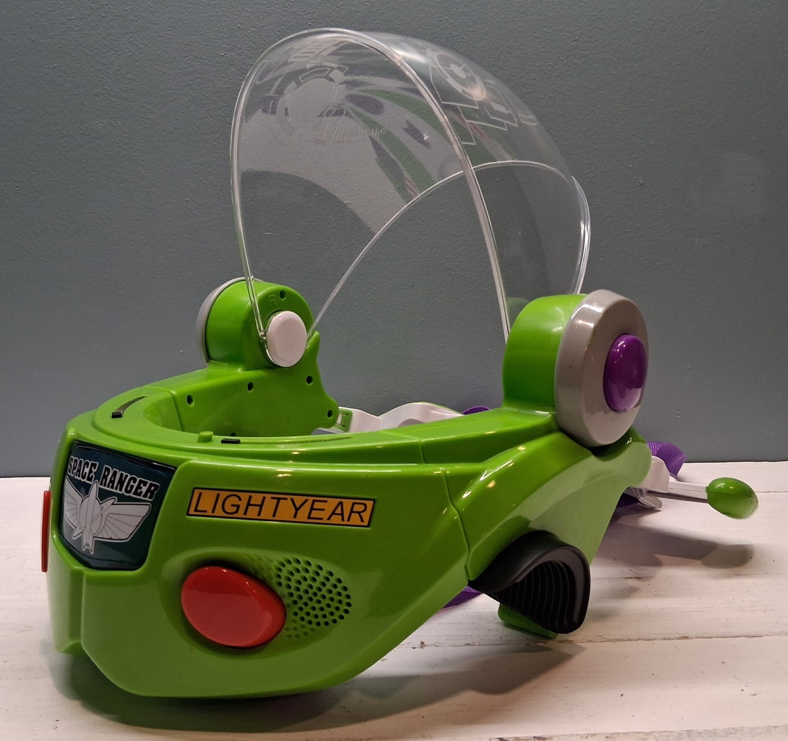 Toy Story 4 Buzz Lightyear Star Command Talking Helmet Visor Cosplay Mattel 2018