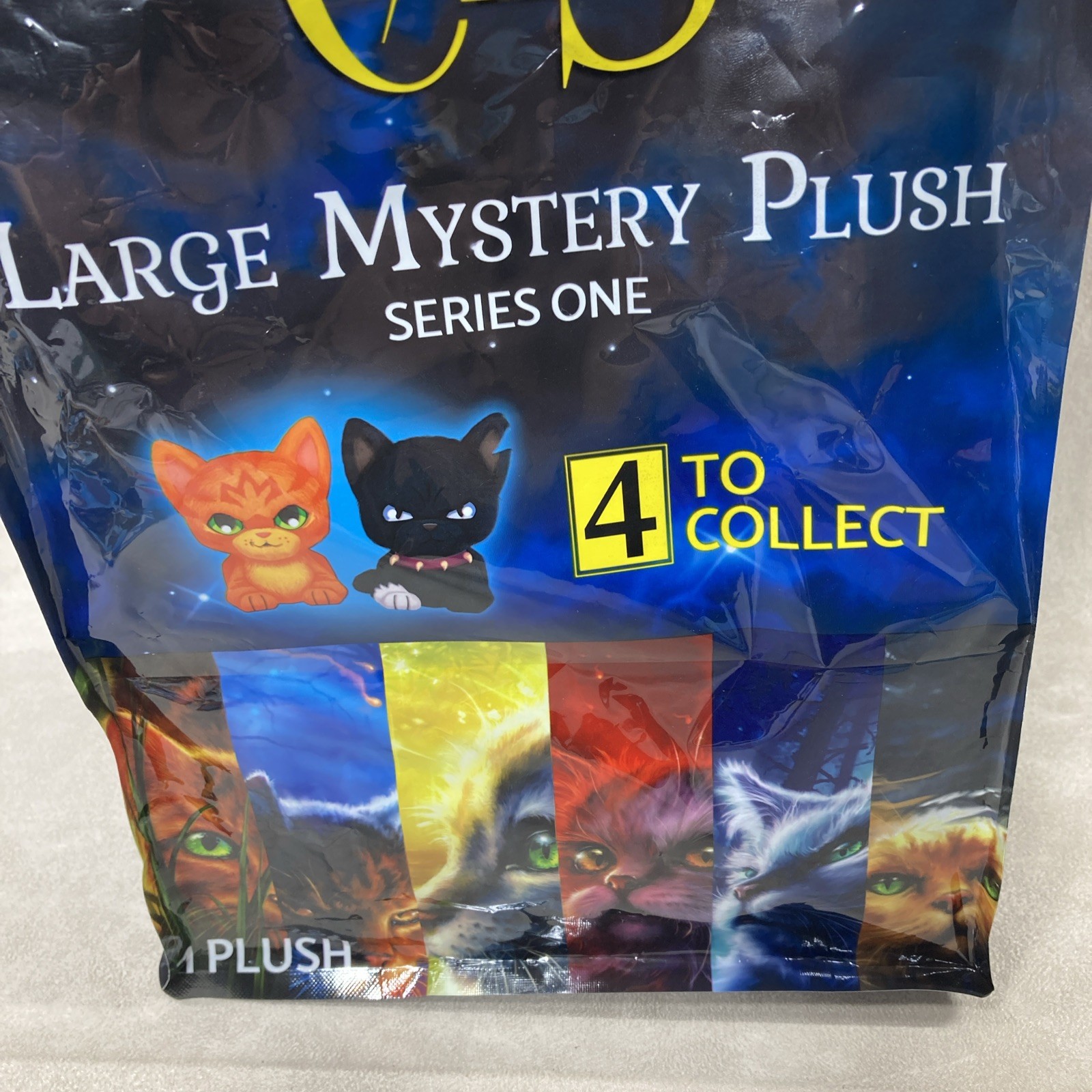 Warrior Cats Firestar Large Mystery Plush 11&Prime; New. Unopened. Smoke Free.