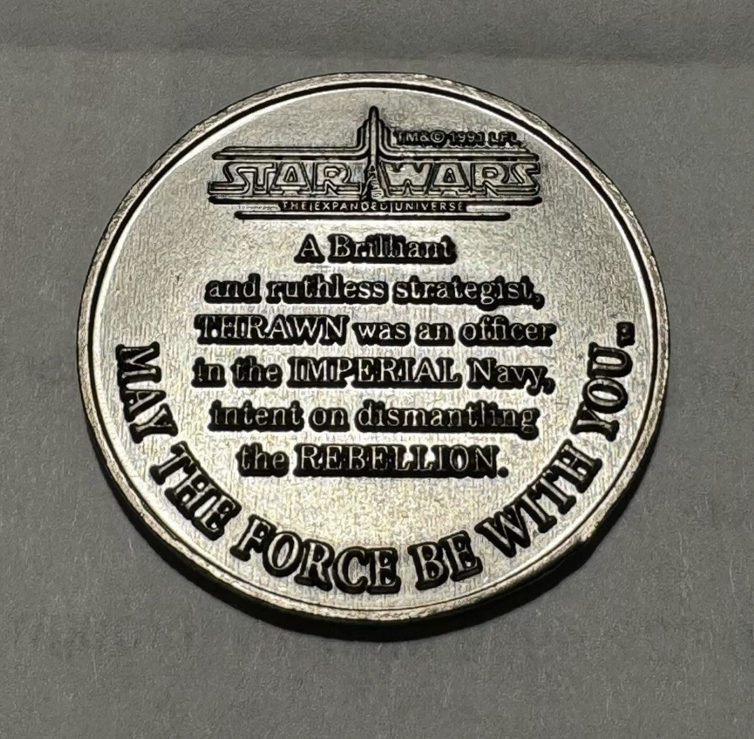 Custom Star Wars COIN POTF DROIDS Smith Lord Stan Solo REPRO Han Leia Luke Boba