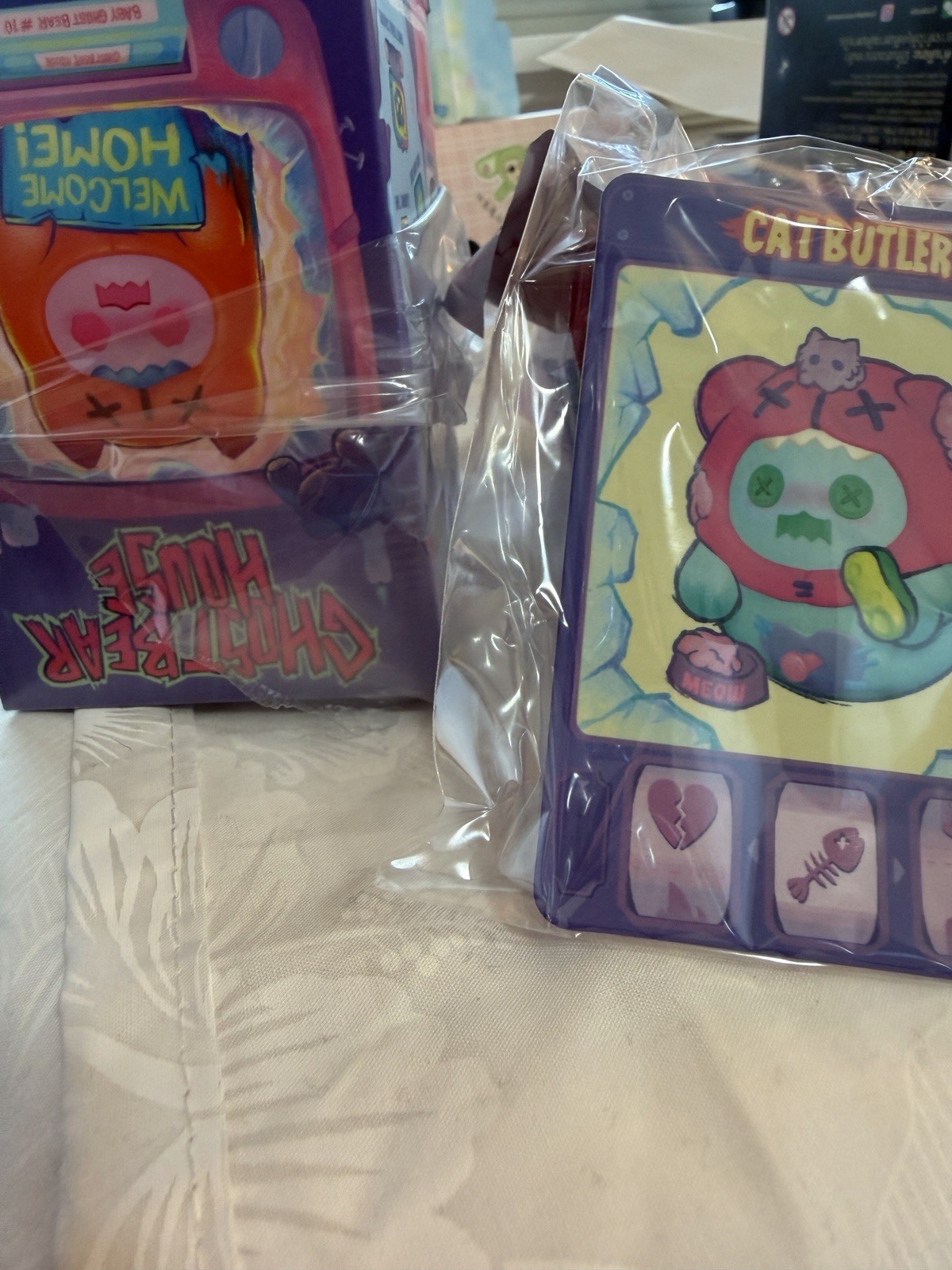 F.UN ShinWoo Ghost Bear House Series Confirmed Blind Box Figure – Cat Butler