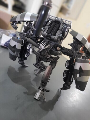 NEW 8 In 1 Oversize Devastator Action Figures Robot Transformation Toy Kids Toys