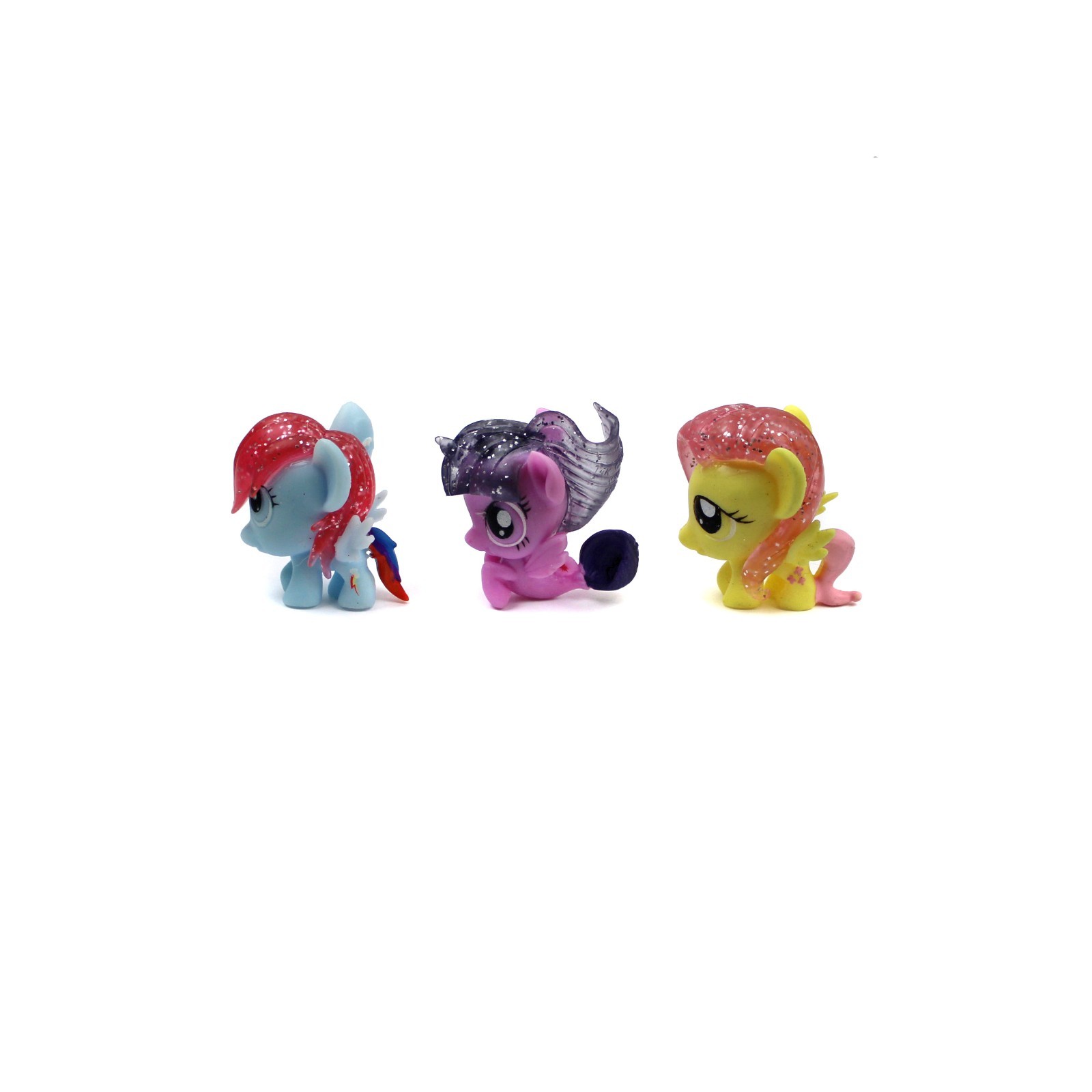 My Little Pony Fash’ems Claire&rsquo;s Excl. Lot of 3 Rainbow Dash Twilight Fluttershy