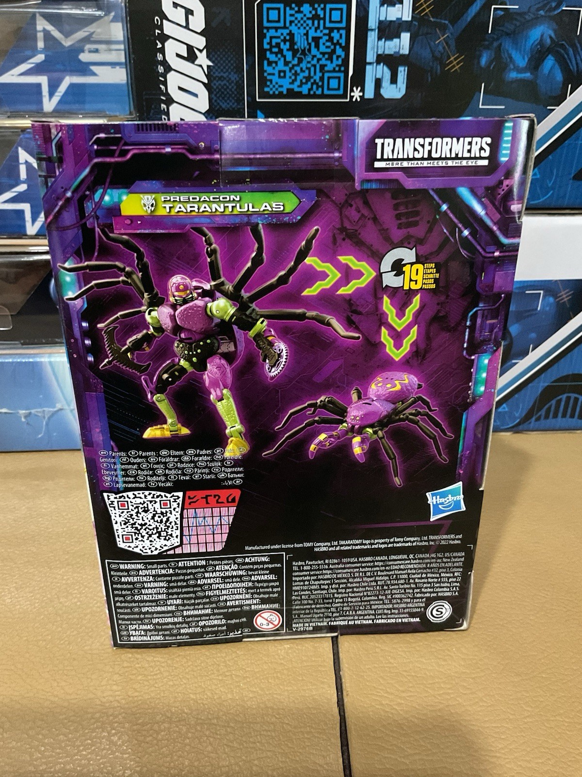 Hasbro Transformers Deluxe Class Legacy Tarantulas 5.5 in Action Figure F3032