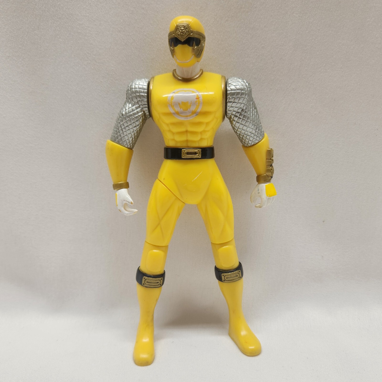 2003 Red & Yellow Ninja Storm Power Ranger Action Figures Only – Bandai Working