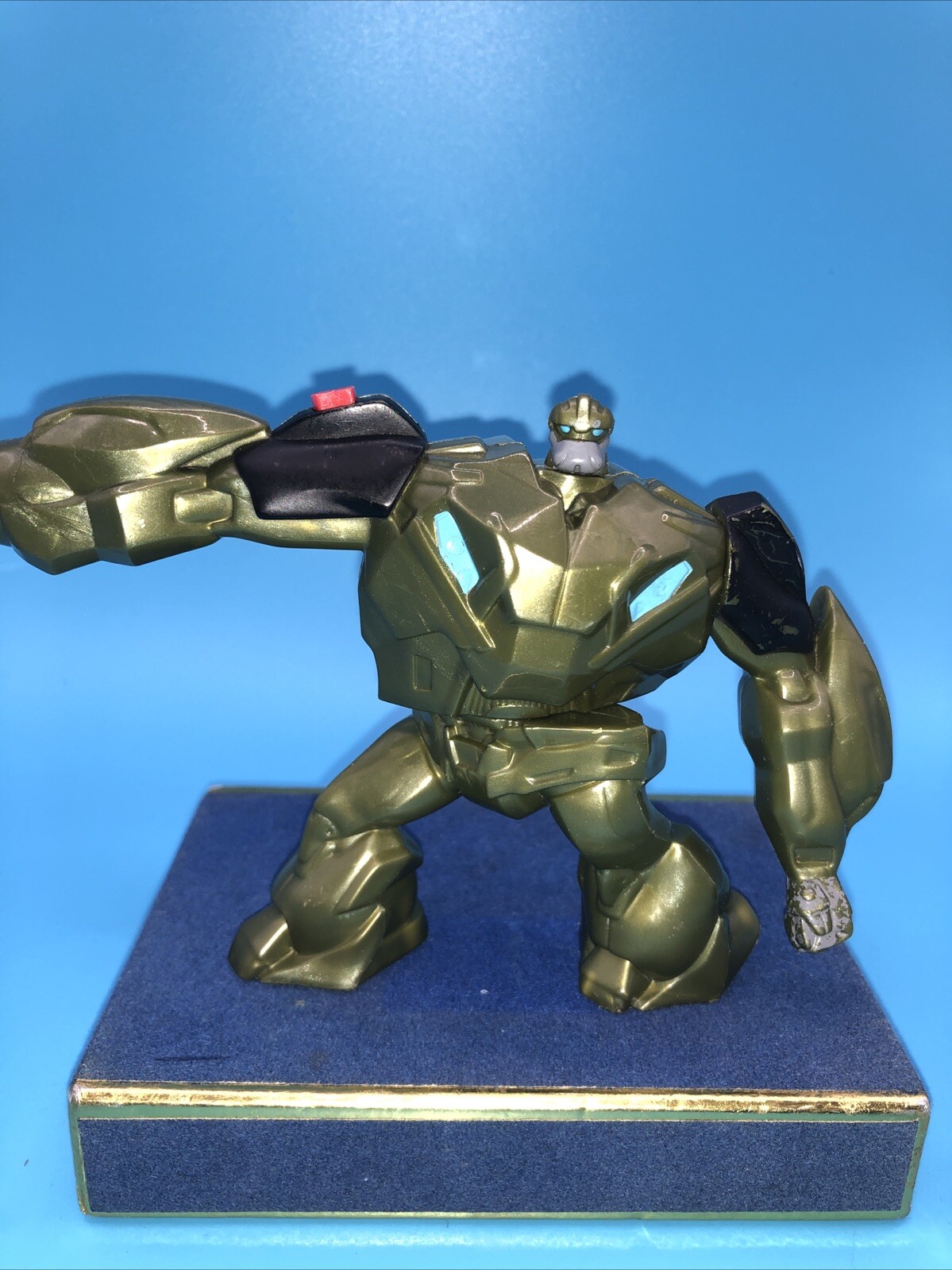 2013 McDonald&rsquo;s Hasbro Transformers Bulkhead Green Robot Alien Toy Action Figure