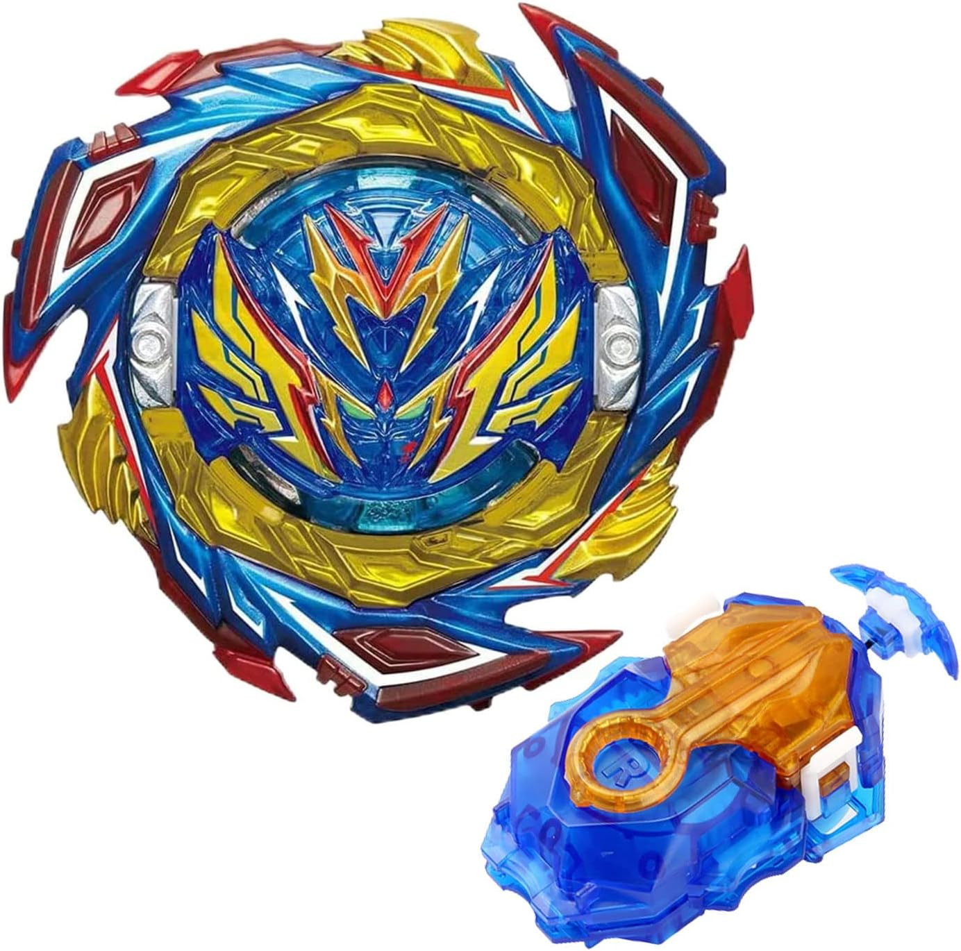 Bey Battling String Launcher Savior Valkyrie Top Burst Set Left Right Spin