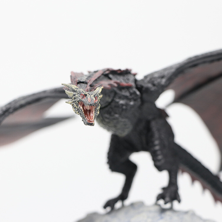 Game of Thrones Daenerys Targaryen&rsquo;s Black Dragon Drogon Figure Statue McFarlane
