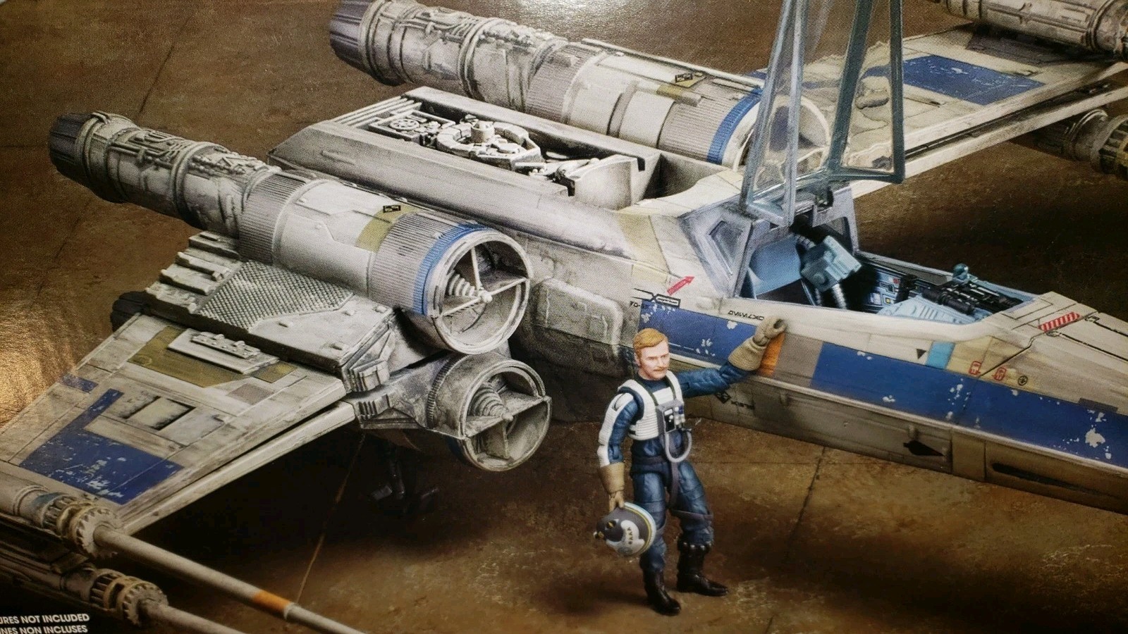 SEALED Star Wars Antoc Merrick X-Wing Fighter Vintage Collection Rogue One Card