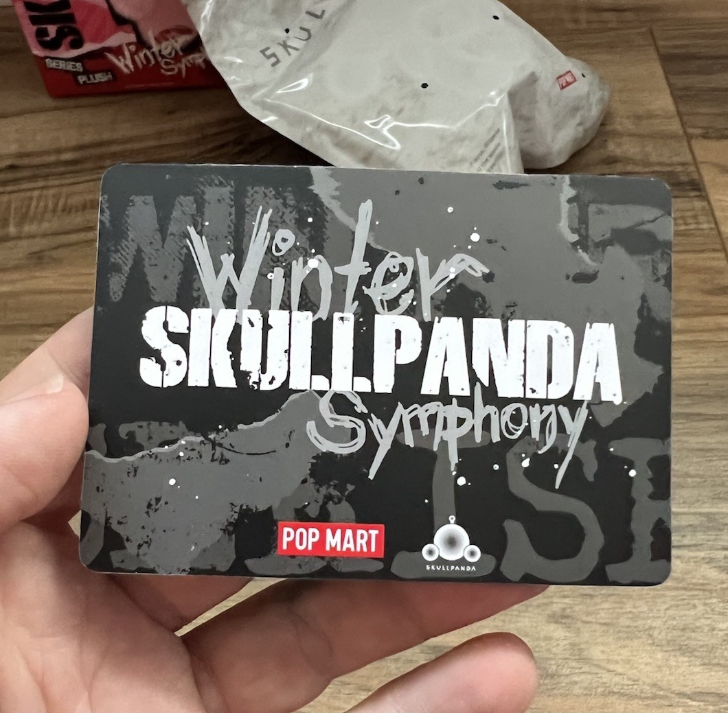 100% Authentic Skullpanda Pop Mart Winter Symphony Series Partita Tree TikTok