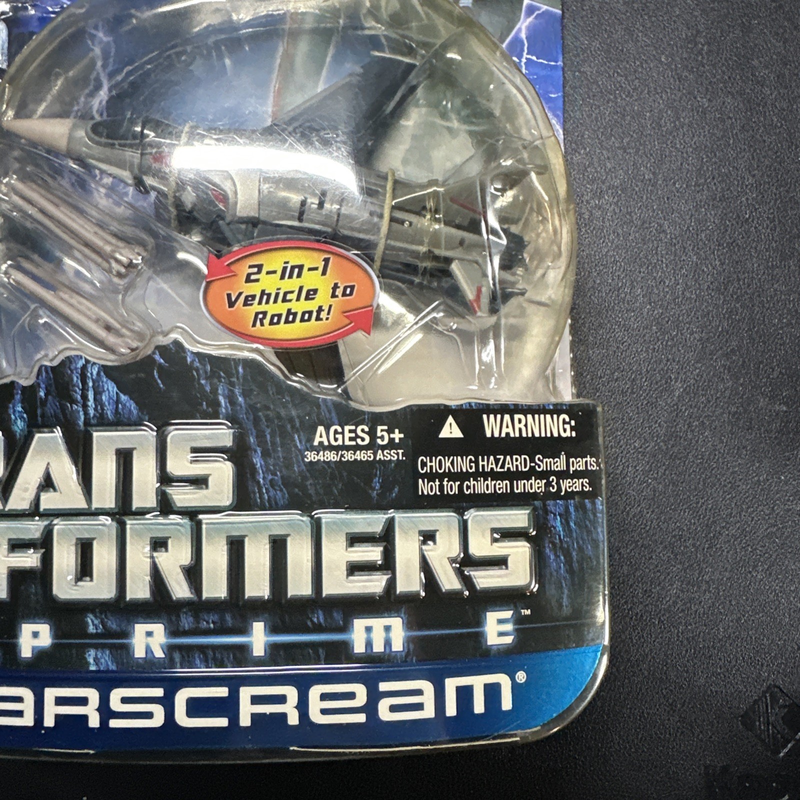 Transformers Prime Starscream First Edition Hasbro New In Box NIB Damaged Card