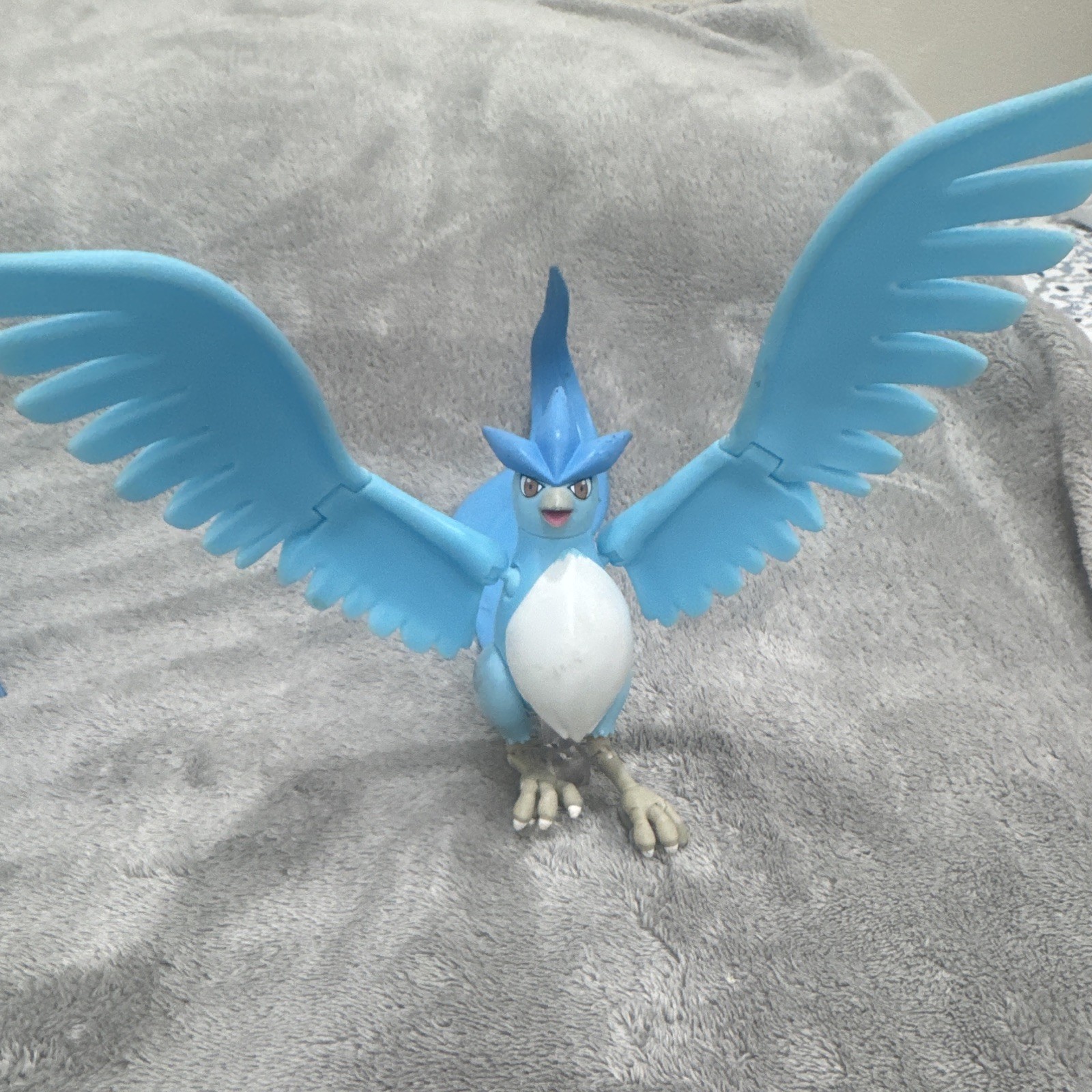 Pokémon Articuno Action Figure Blue White Plastic TV Movie Video Games