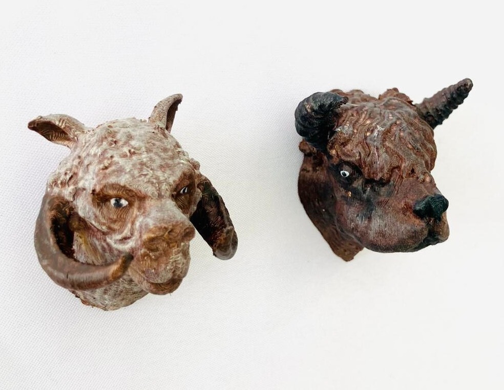 Tauntaun and Jerba Heads for 3.75 in & 6 in Figure Diorama (1:18 & 1:12 )