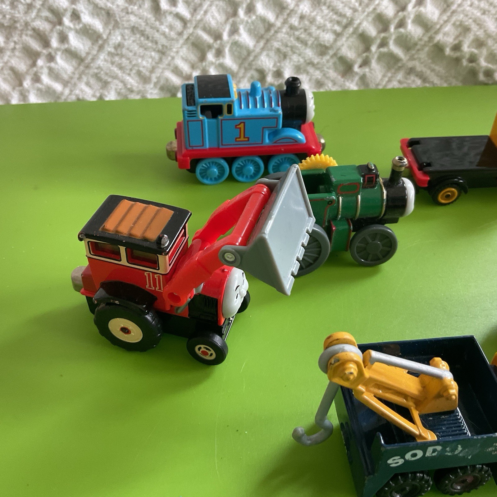 6-Thomas &Friends Push Pull Vehicles Lot Butch Isobella Jack Trevor Ned Thomas