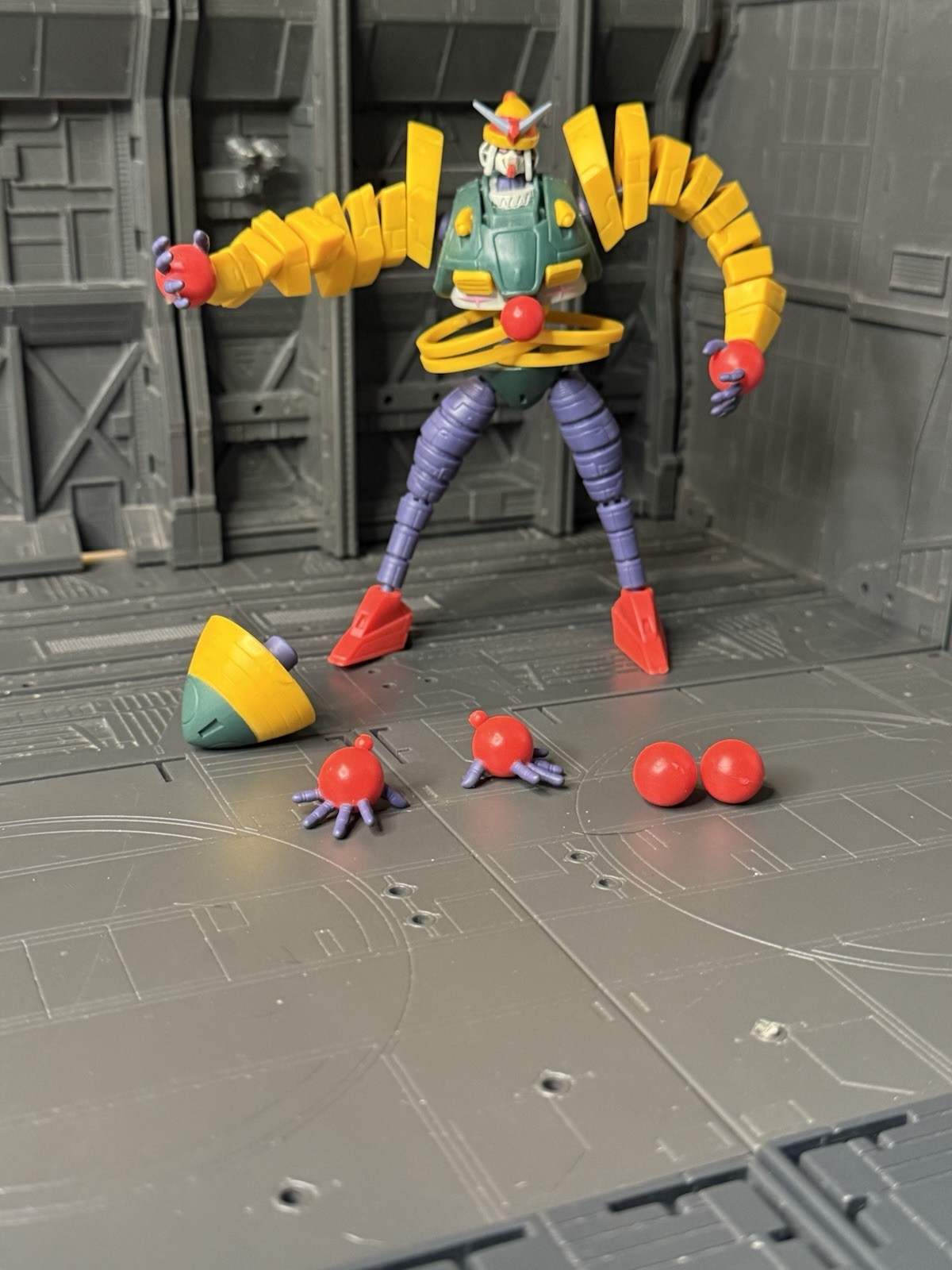 Bandai Mobile Suit Fighter Neo Portugal Jester Clown Gundam Action Figure