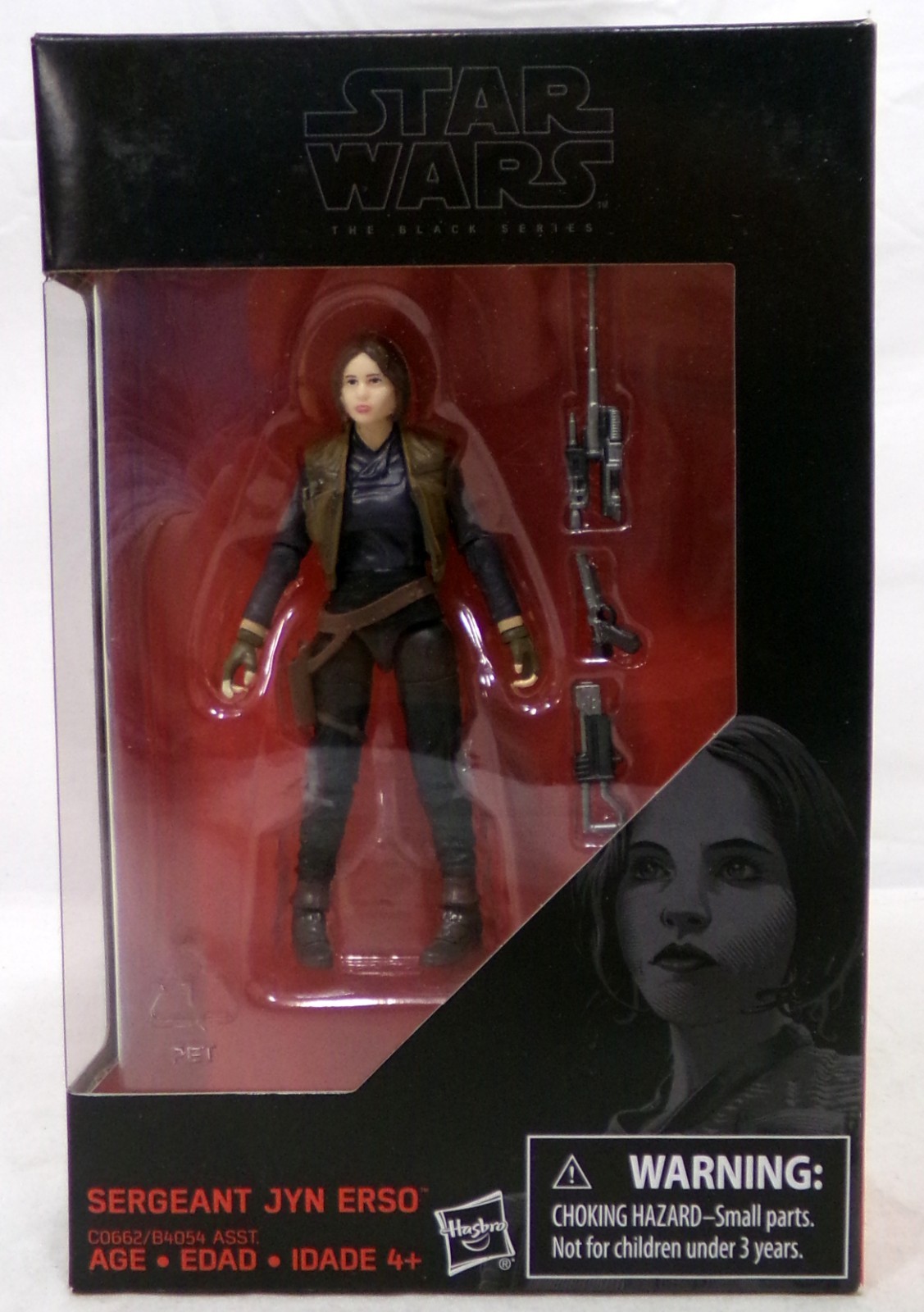 Hasbro Star Wars Black Series Walmart Exclusive Sergeant Jyn Erso 3.75&Prime; Figure