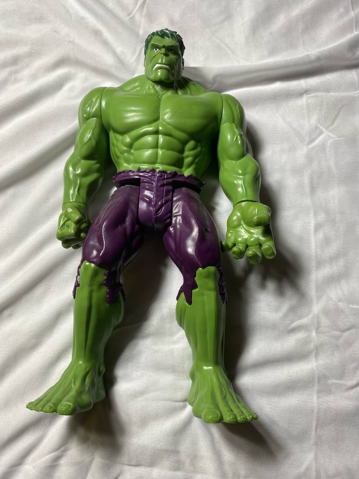 Marvel Hulk Action Figure 2013 Hasbro 6” Green Purple Pants – Good Condition