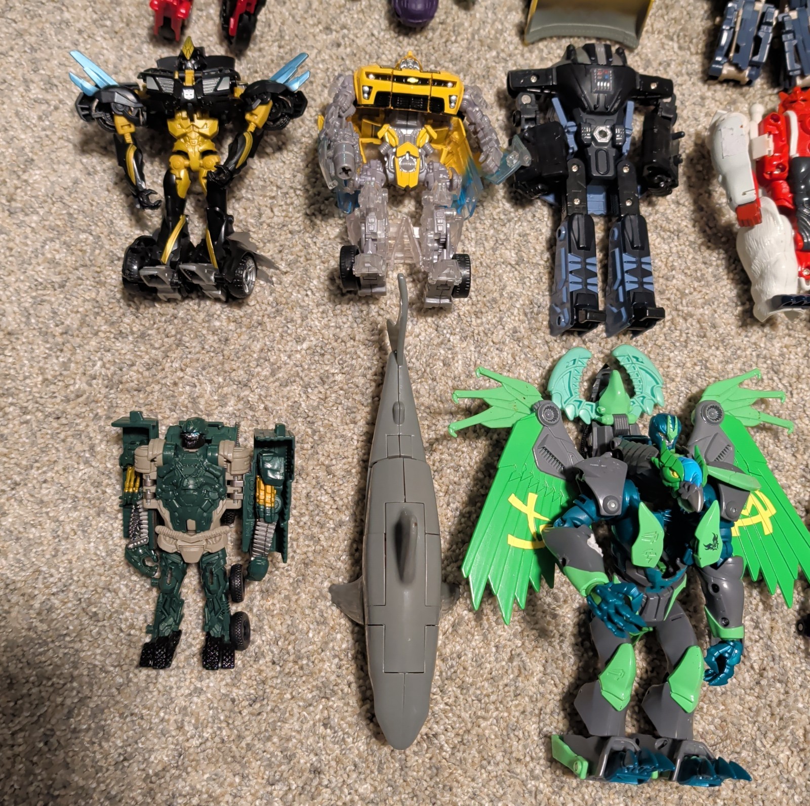 Transformers Toy Lot Beast Wars & Bumblebee Plus Other Figures 2010s. 18 Figs