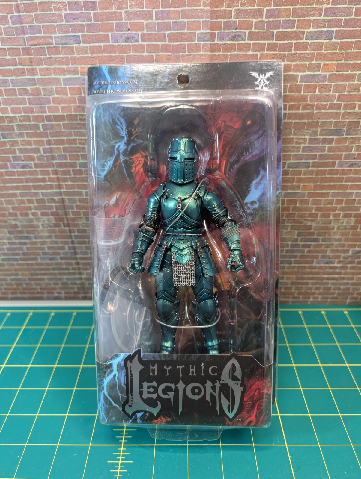 Mythic Legions Four Horsemen Evil Armory Green Knight #2 « NEW & I SHIP DAILY »