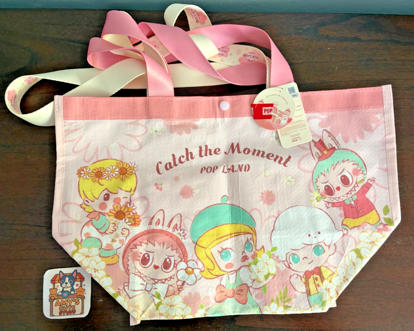 Mokoko Labubu Dimoo Molly Pop Mart Popland Catch The Moment Bag Free Shipping