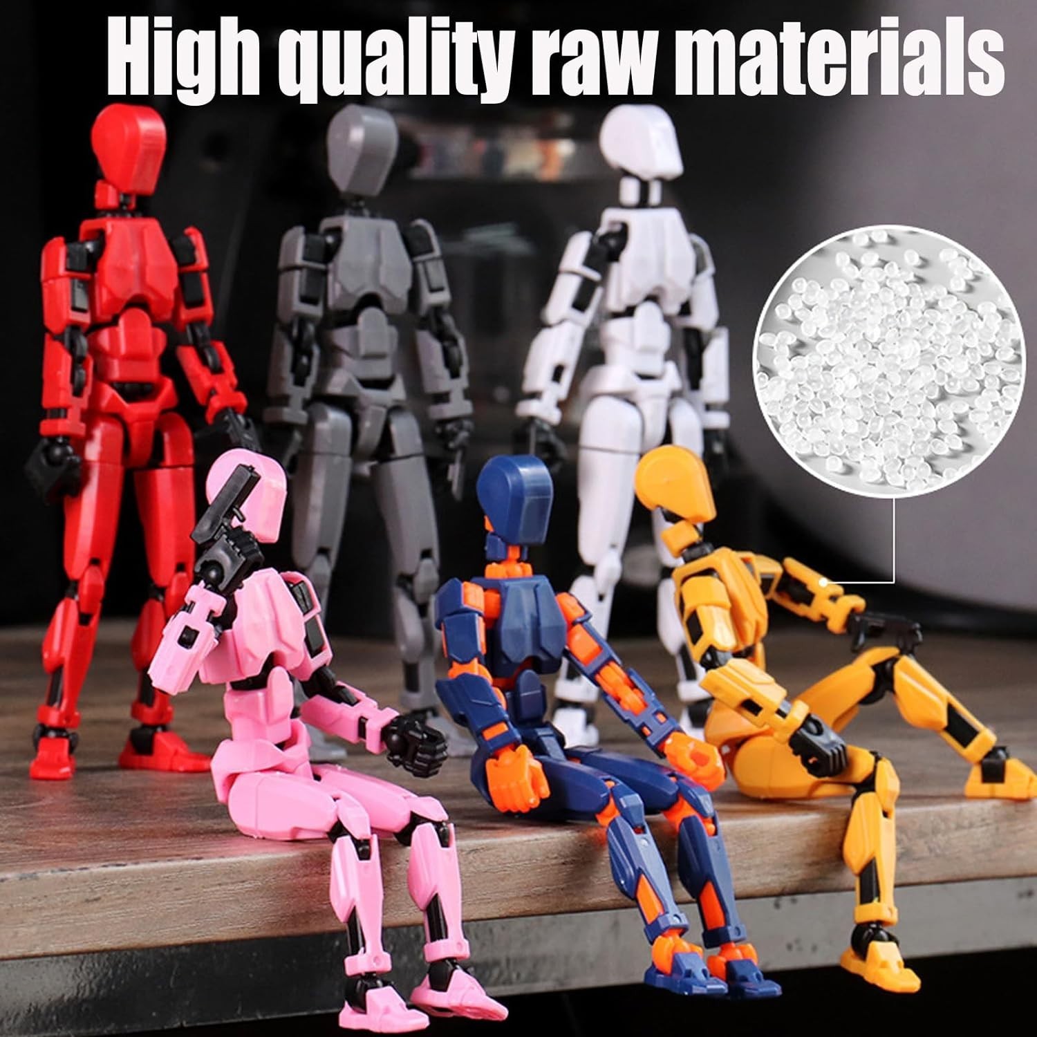 Titan 13 Multi-Jointed Action Figures – Perfect Desktop Decorations for All Ages
