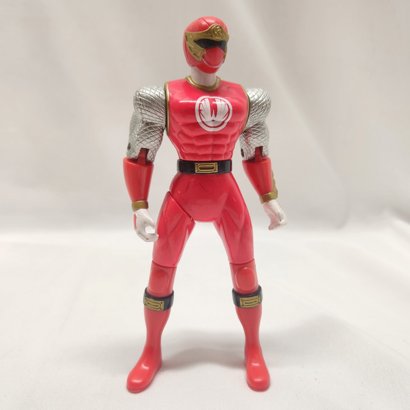 2003 Red & Yellow Ninja Storm Power Ranger Action Figures Only – Bandai Working
