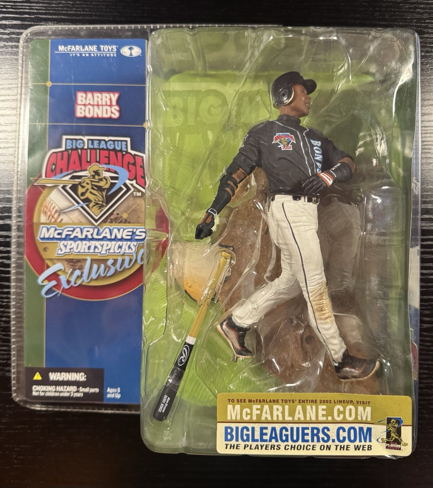 Barry Bonds Mcfarlane Baseball BIG LEAGUE CHALLENGE Exclusive Figure New Sealed