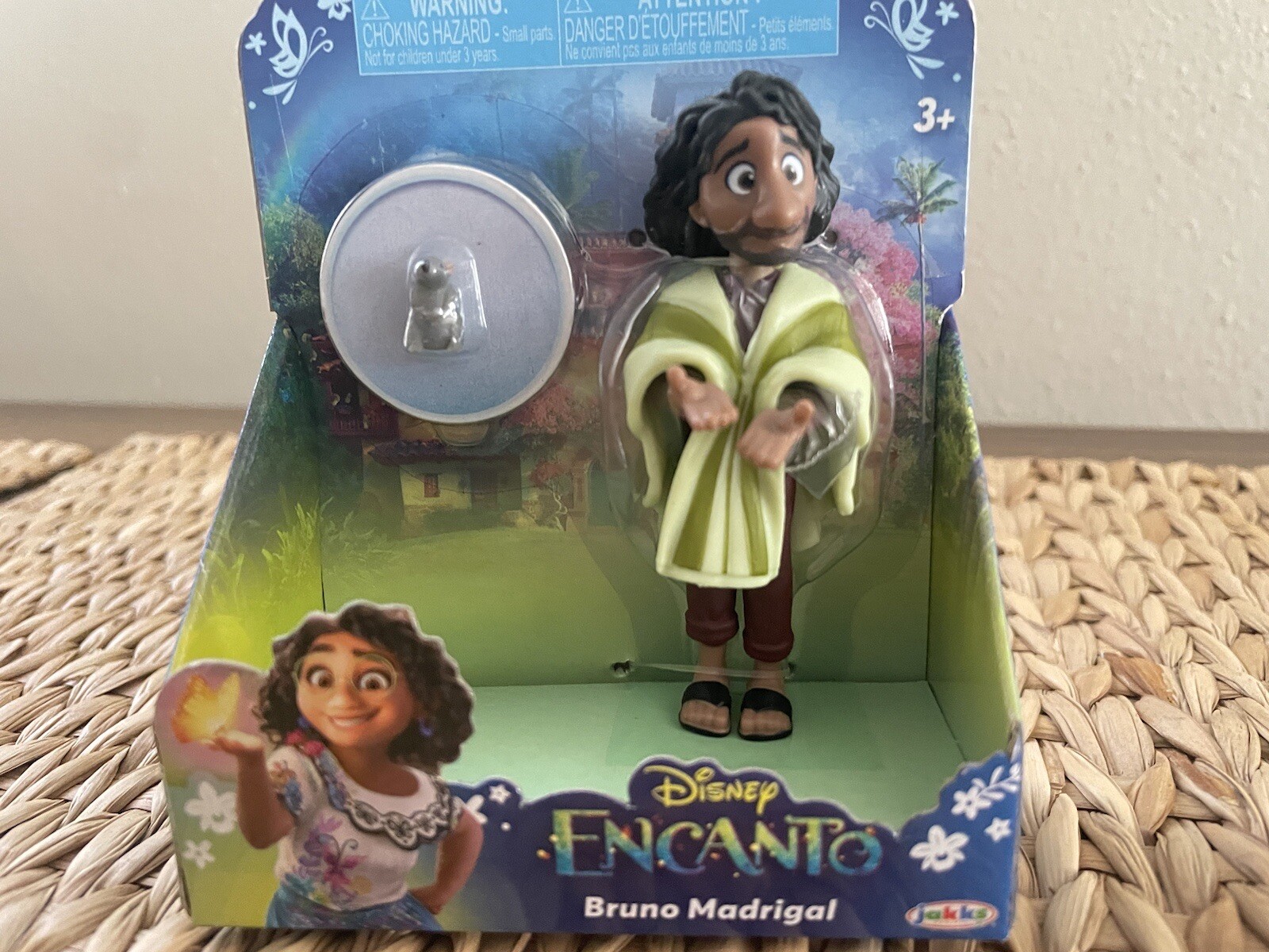 Disney ENCANTO 3&Prime; Toy Doll Mini Figure TIO BRUNO MADRIGAL w MOUSE RAT Brand New!