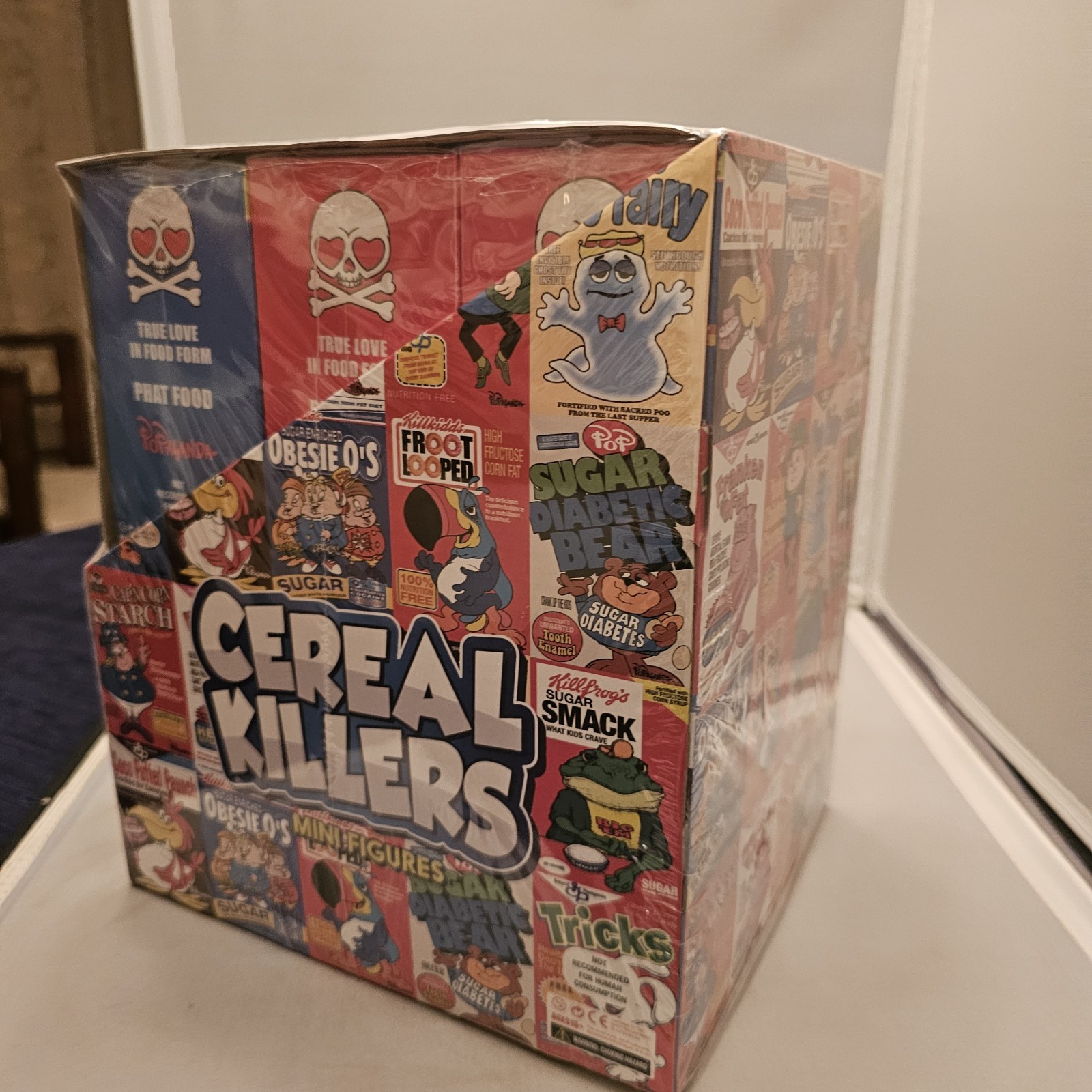 Cereal Killers COMPLETE SET Full Case 12 Vinyl Figures 3” Popaganda Ron English
