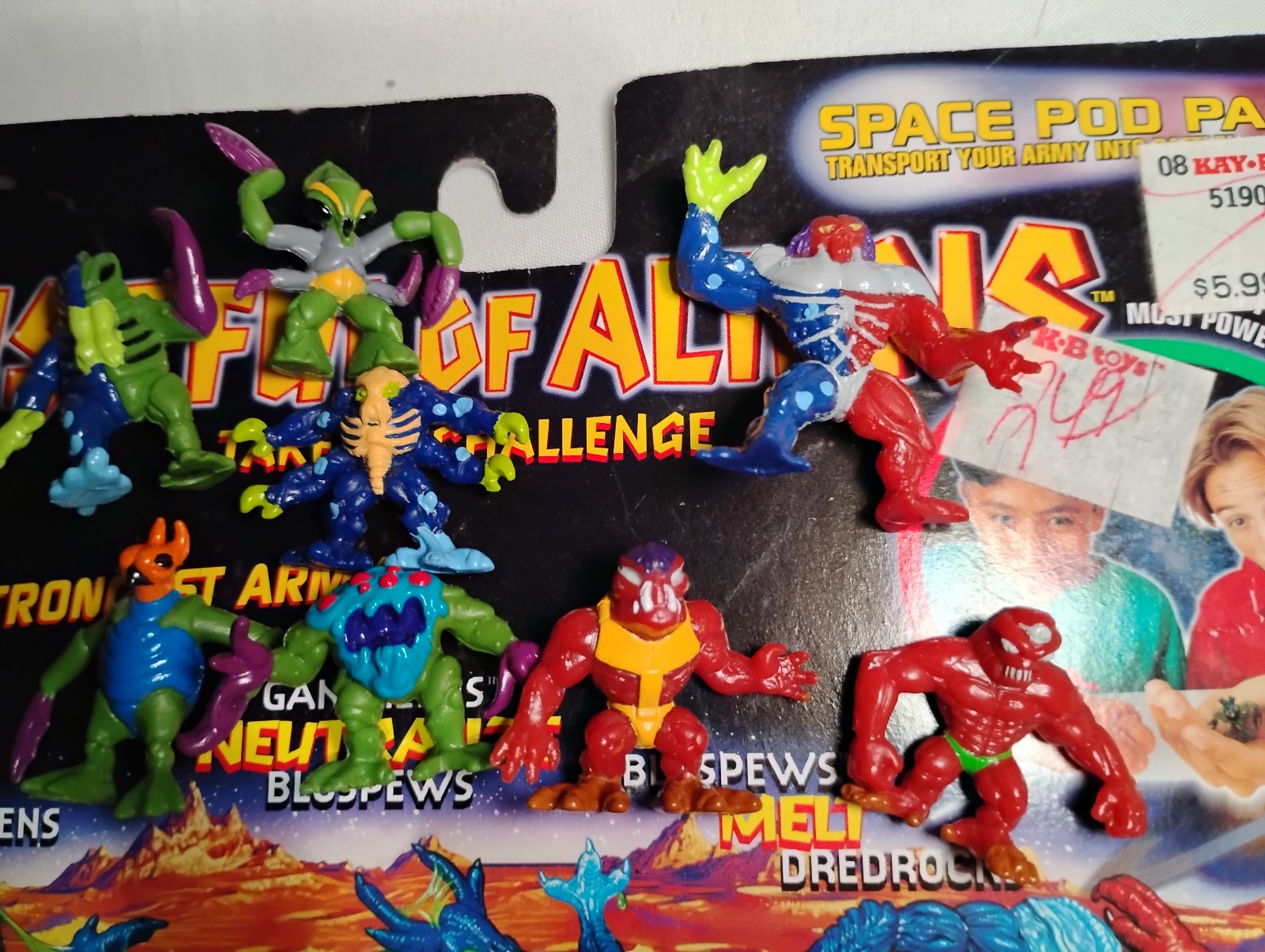Vintage YES! Fistful of Aliens Take the Challenge Power is EVERYTHING! Opened