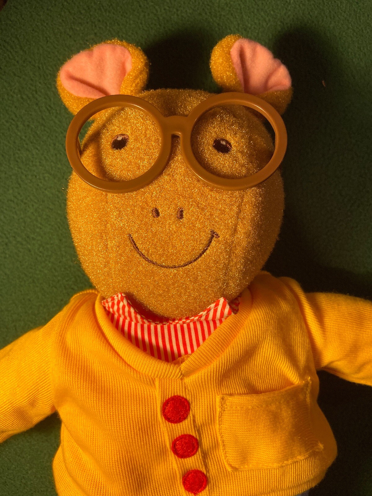 1996 Playskool Vintage Talking Arthur Plush Toy Doll 18&Prime; Tall. Unsure If Works.