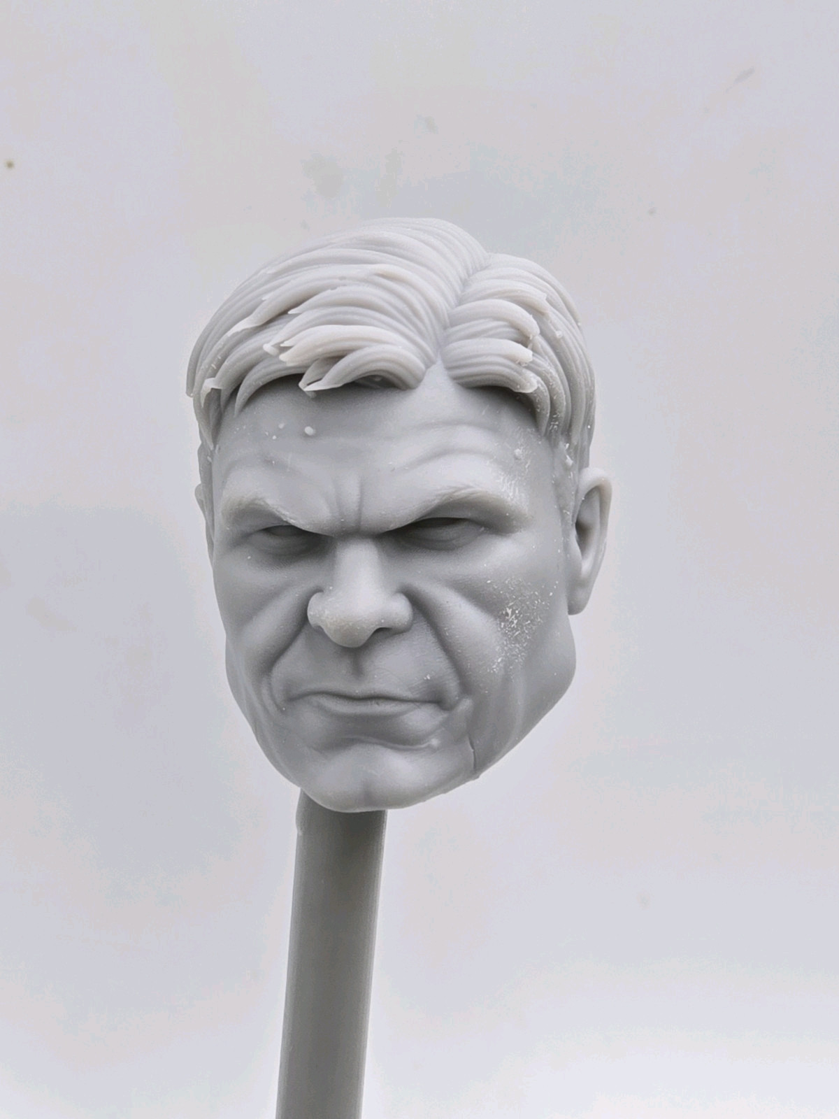 3d Print FORD THUNDERBOLT ROSS RED Hulk NORMAL Head SABRETOOTH BODY 1:12 Legends
