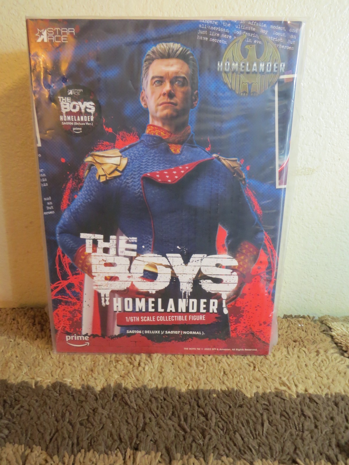 Homelander (Deluxe Version) Sixth Scale Figure Star Ace Toys 2022
