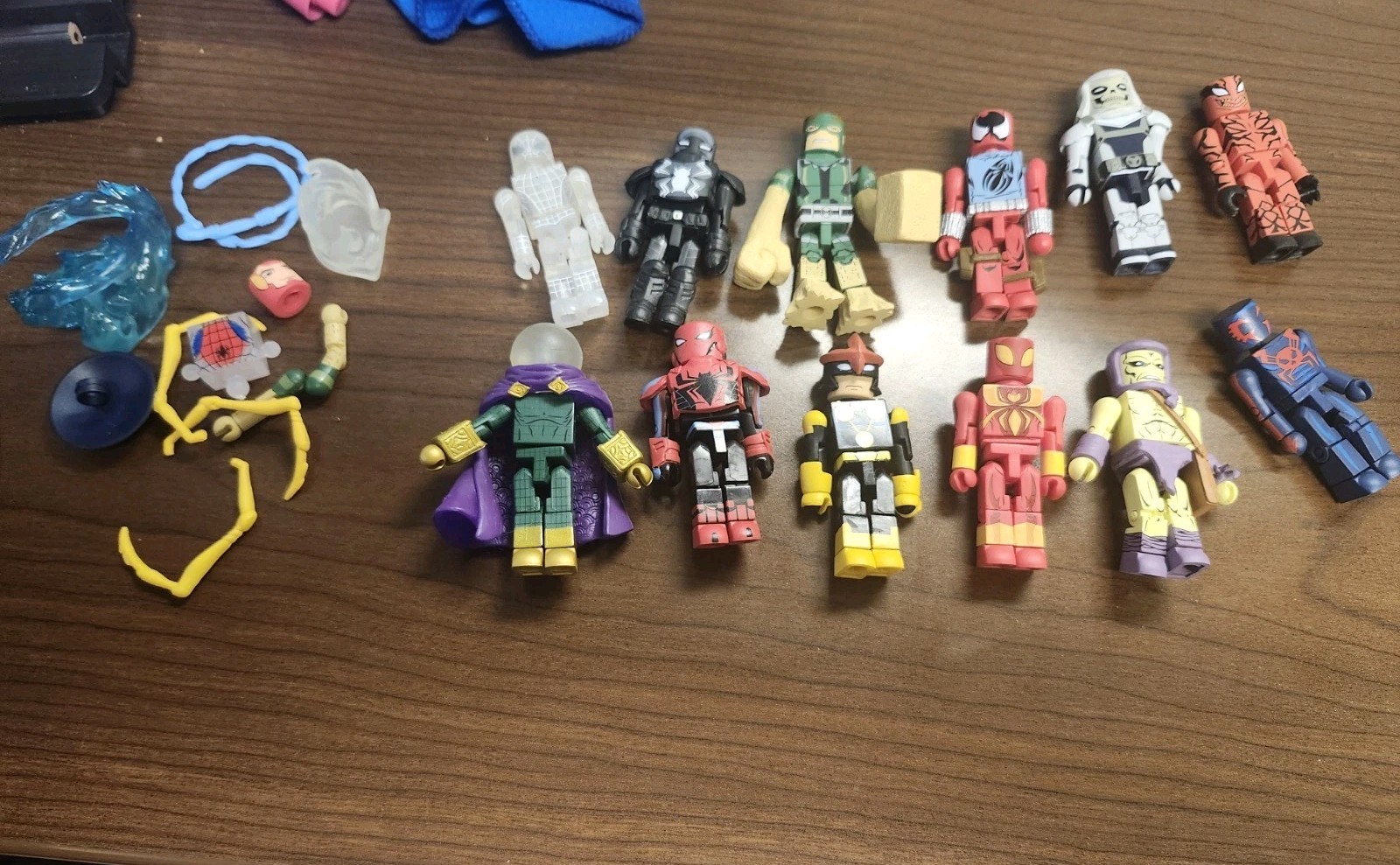 Ultimate Spider-Man Minimates Lot LOOSE Walgreens. Marvel Comics 12 Char + ACC