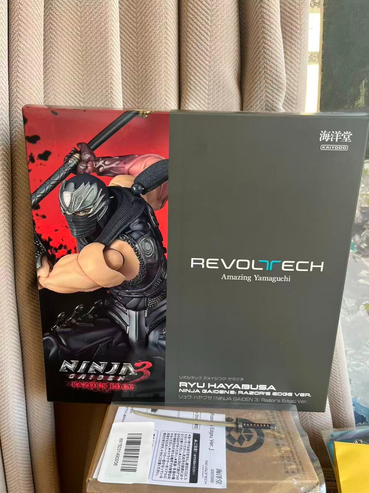 Kaiyodo Amazing Yamaguchi NINJA GAIDEN 3 Ryu Hayabusa with Bonus Parts In Stock
