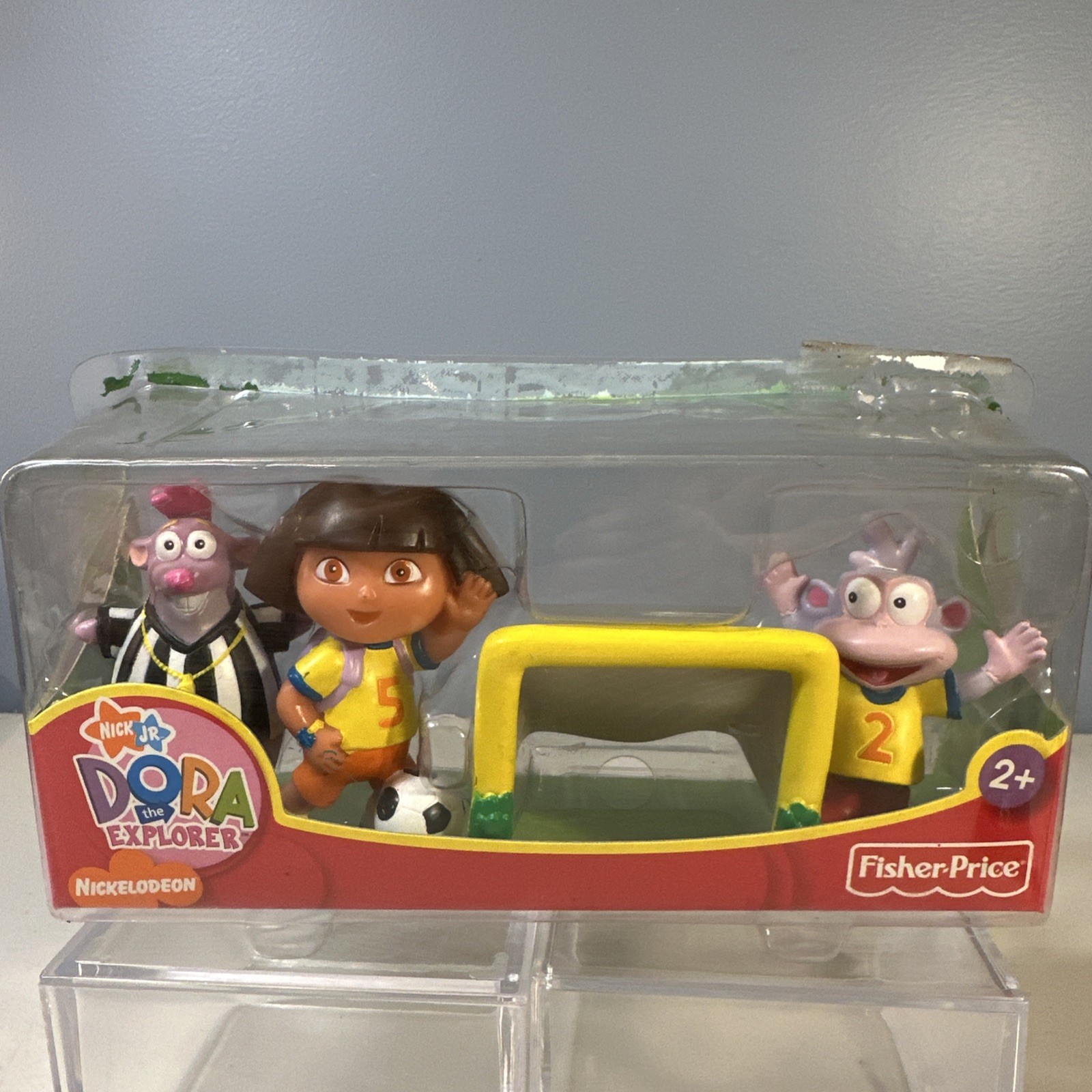 DORA THE EXPLORER 2007 Fisher Price Soccer Adventure Figure Set NO CARD NEW FIGS