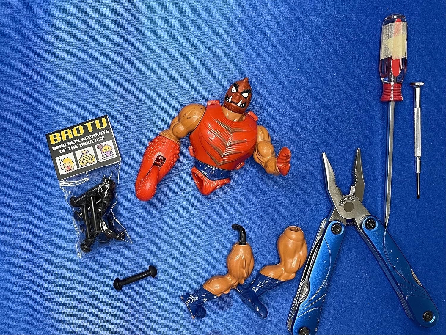 Replacement Bands for MOTU Figures – BROTU v2 10-Pack Lightweight Design