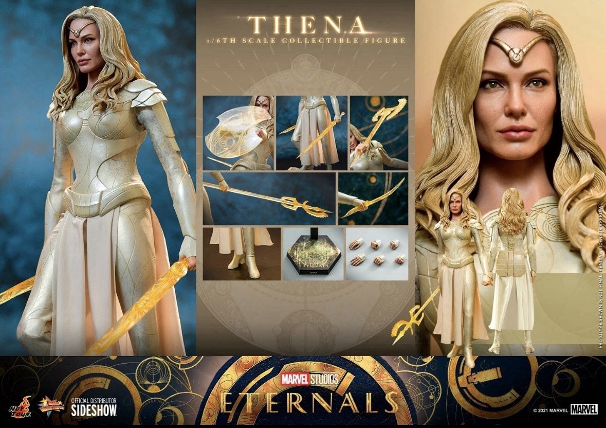 Hot Toys MMS628 Eternals Thena Angelina Jolie SEALED