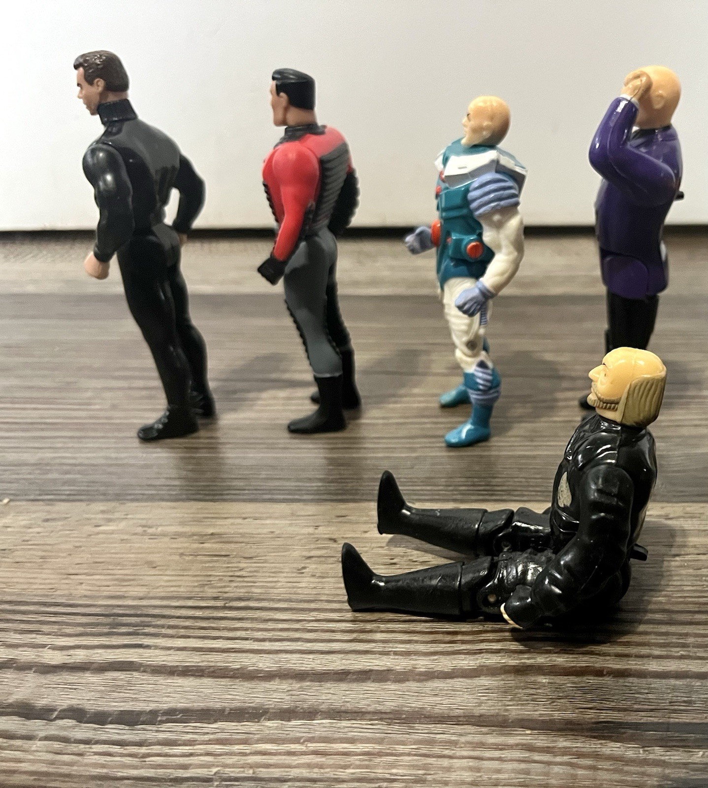 5 Vntg 90’s DC Universe Retro Action Figures Bruce Wayne Nostalgia Toys Tv Movie