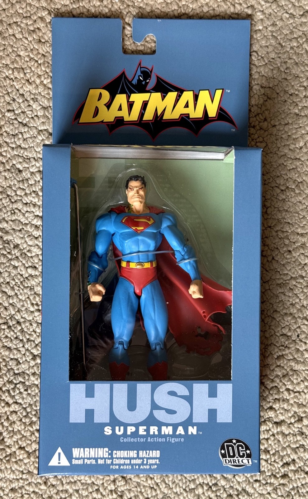 DC Direct BATMAN: HUSH Collector Figures – Complete Set Waves 1 & 2 Sealed, Mint