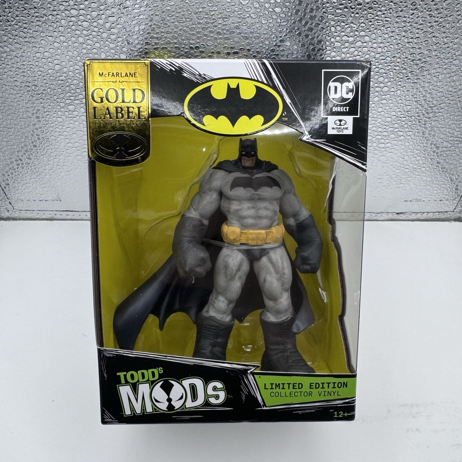 DC Direct Todd&rsquo;s Mods Gold Label Collection Batman 4.5-Inch Vinyl Figure