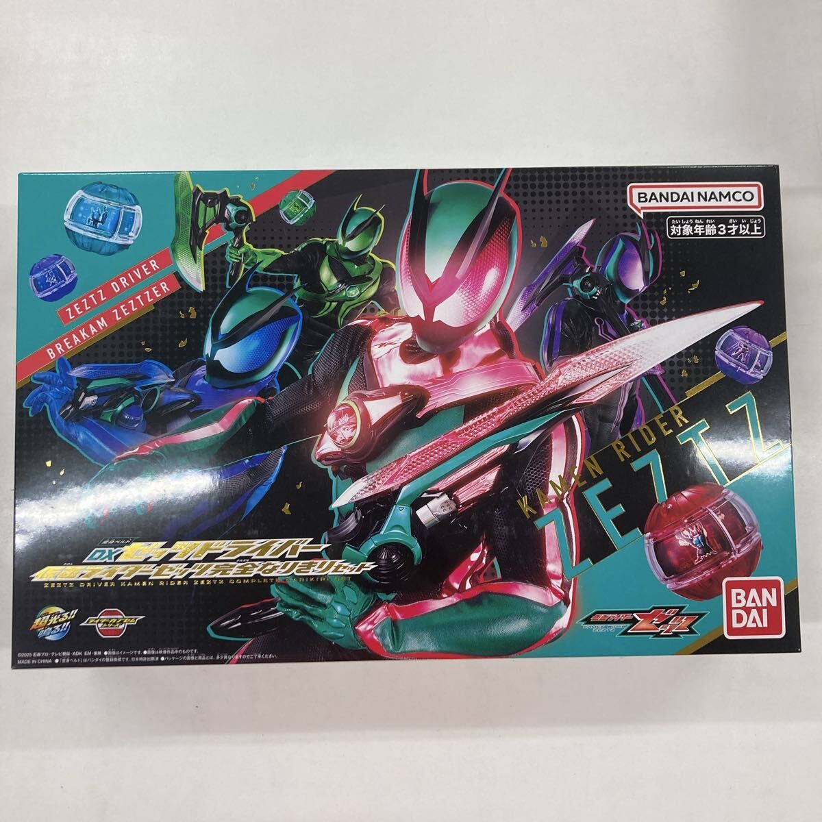 Kamen Rider ZEZTZ DX ZEZTZ Driver Complete Role-Play Set BANDAI JAPAN NEW