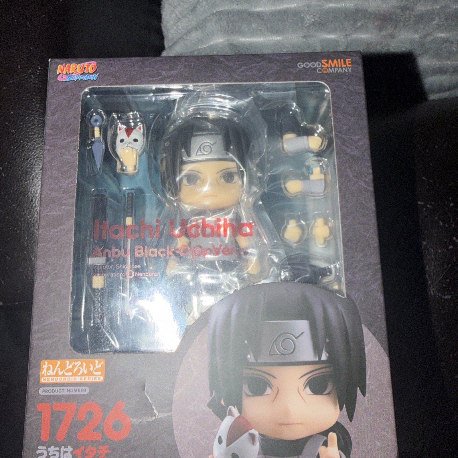 🔥 GSC 1726 Nendoroid Itachi Uchiha: Anbu Black Ops Ver. – Naruto (US In-Stock)