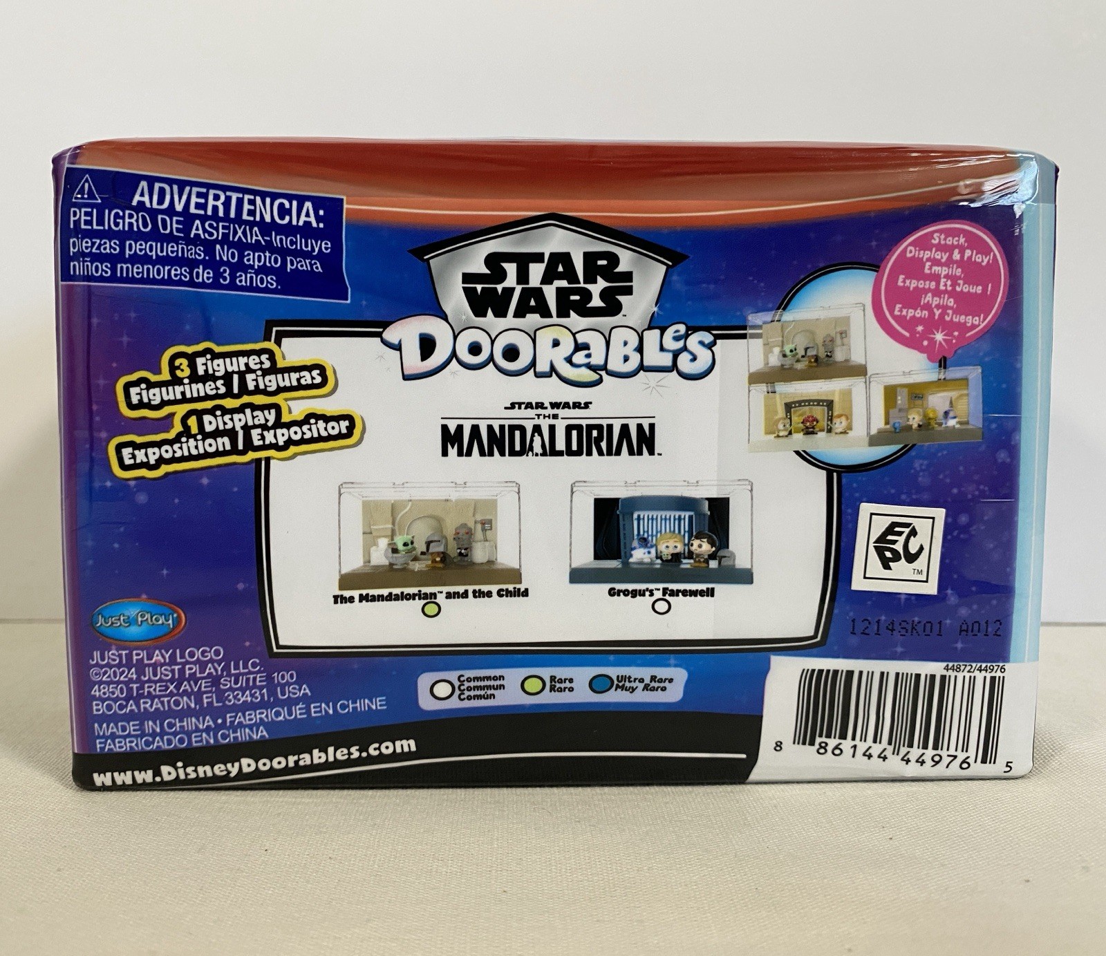 DISNEY STAR WARS DOORABLES WIDESCREEN MOMENTS The Mandalorian 3 figure set