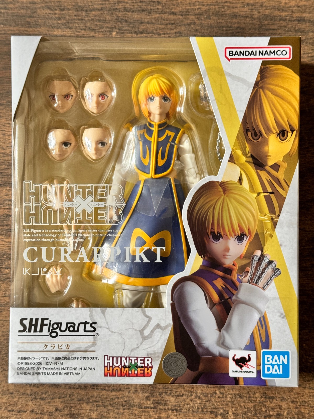Kurapika « Hunter X Hunter », Tamashii Nations S.H.Figuarts