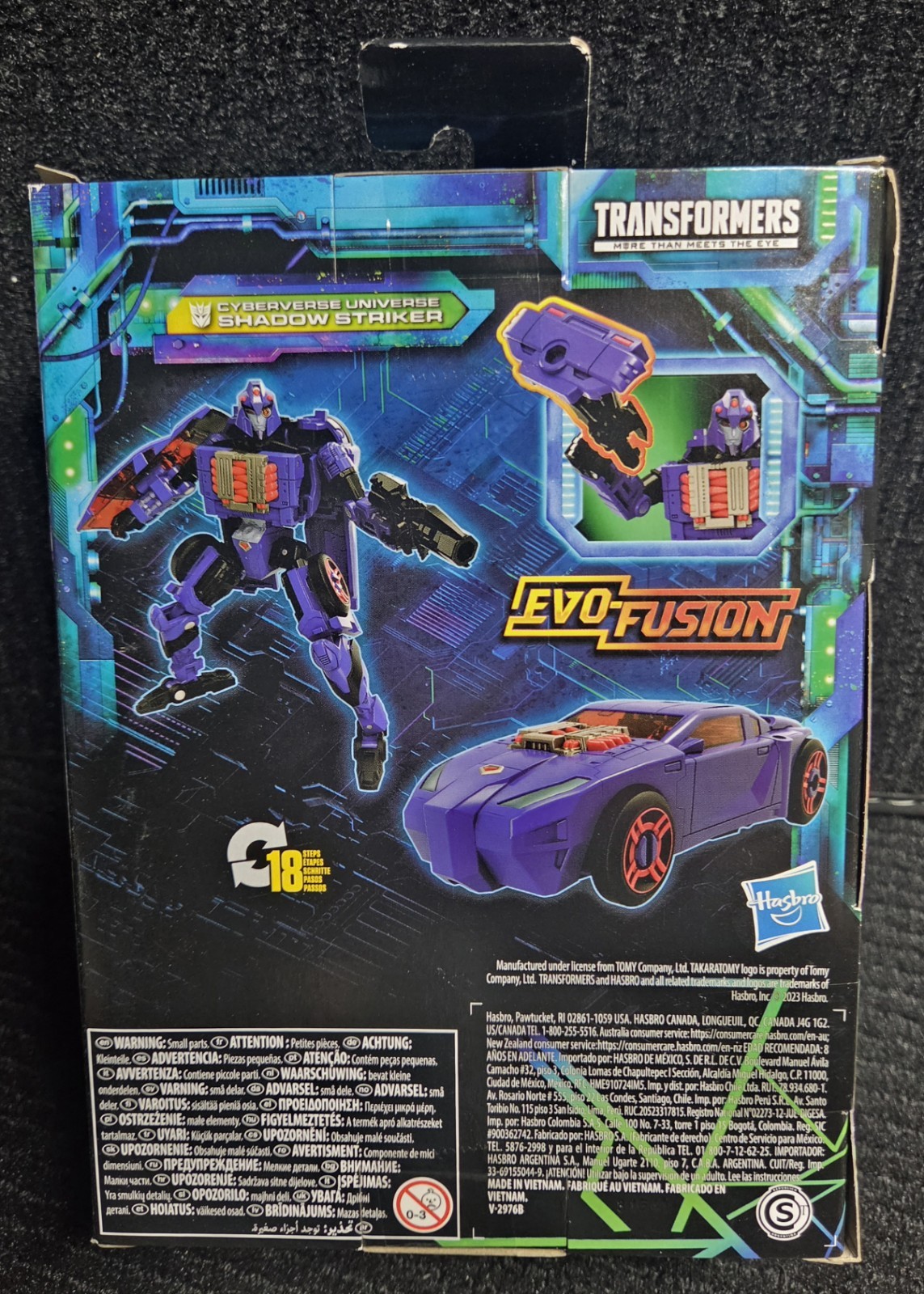 Transformers Legacy Evolution Cyberverse Universe Shadow Striker Action Figure