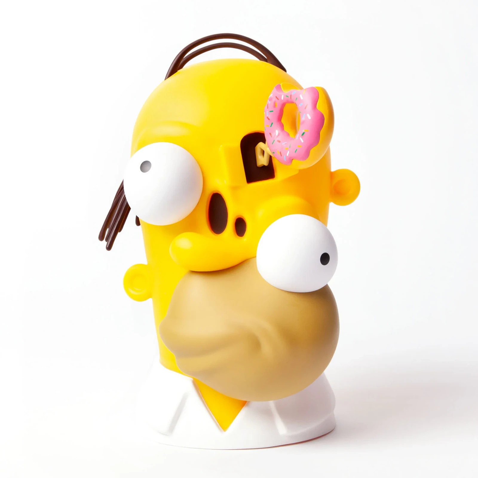 Donut Brain 9&Prime; OG Colorway Medium Art Vinyl Figure Bakea x Martian Toys