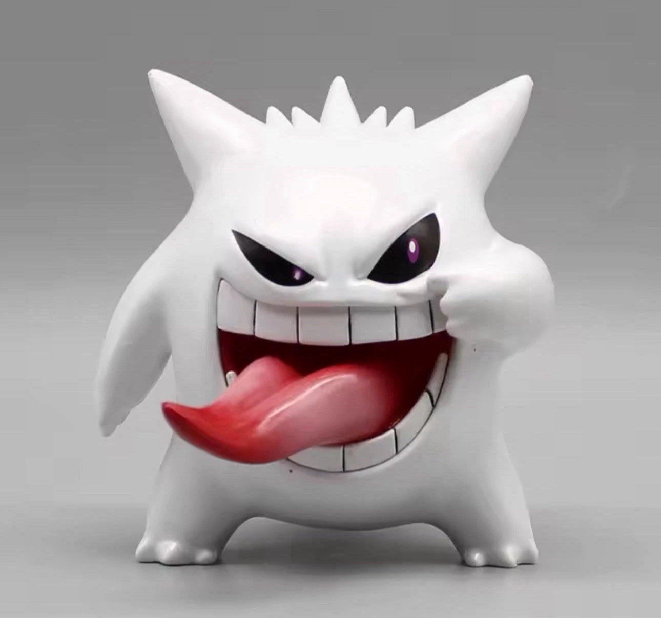 Gengar White Transparent PVC Action Figure Limited Edition New 8cm No BOX