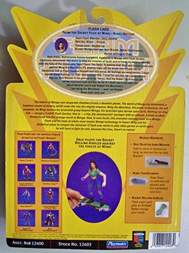 1pc Qiyun 1996 Flash Gordon Dale Arden 5 Action Figure 043377124030