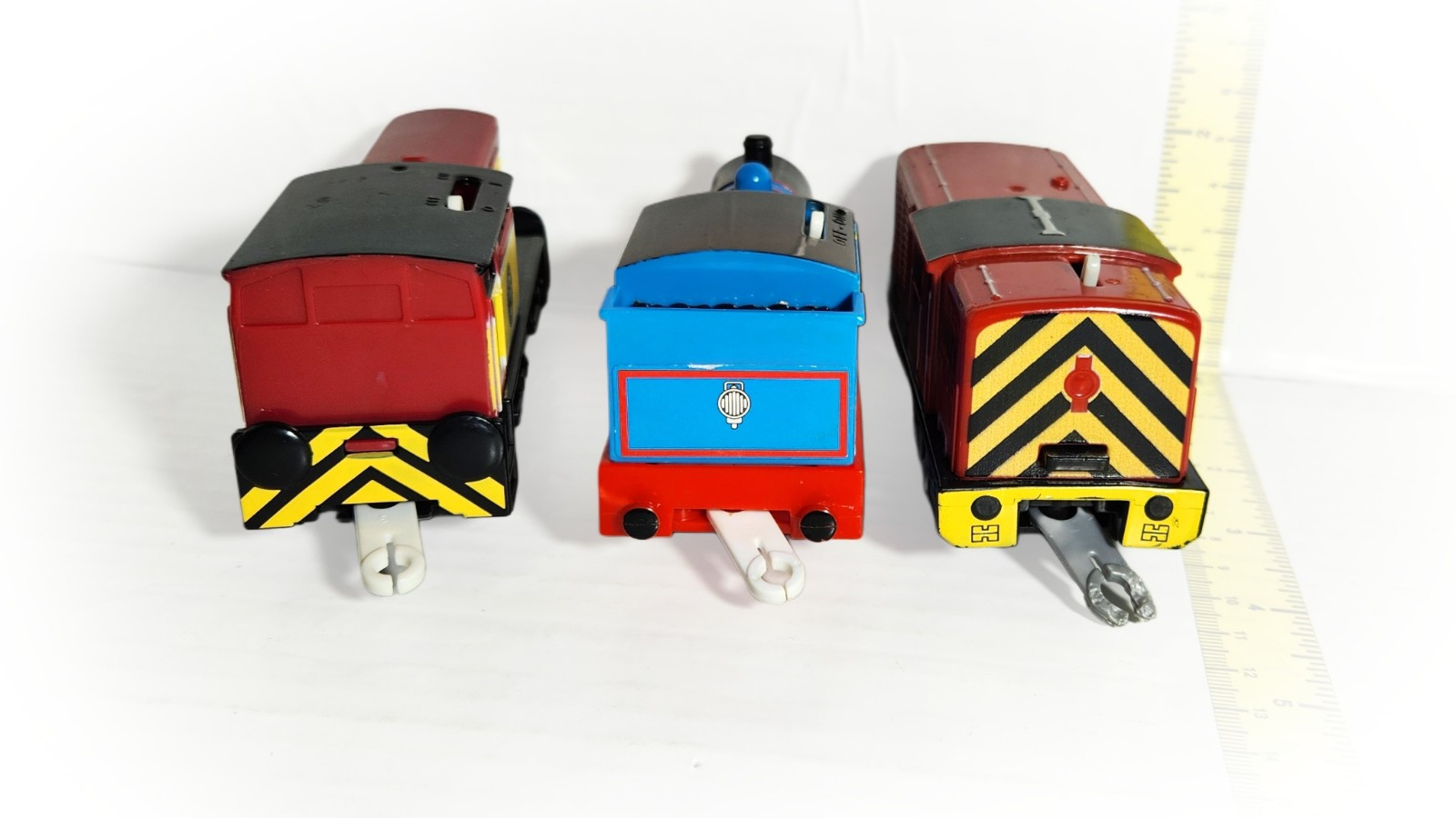 Thomas Trackmaster Motorized Train Lot Salty Dart McColl Farm Fuel Tanker Works